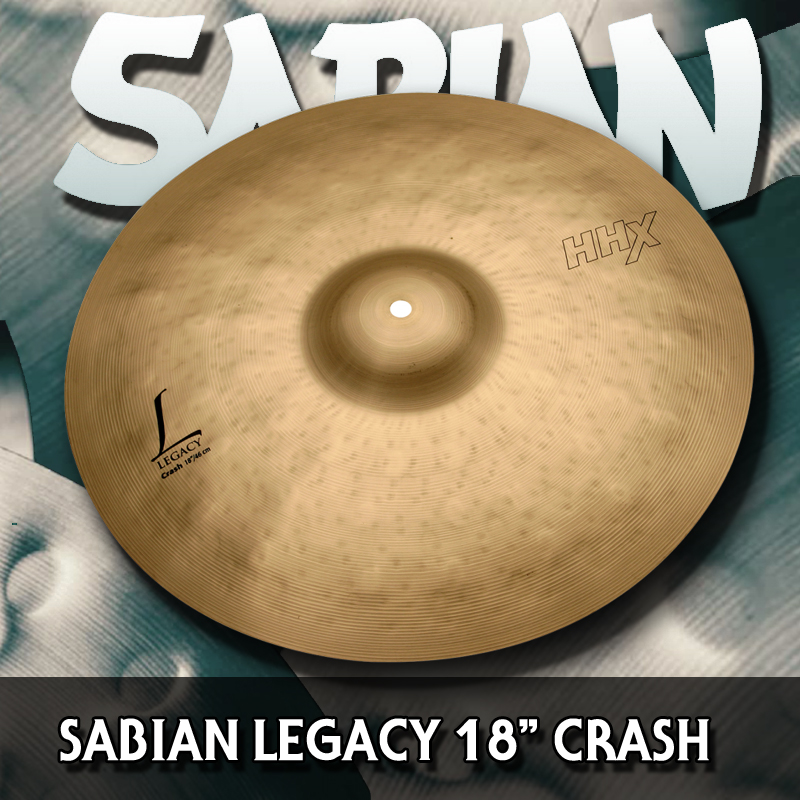 [★드럼채널★] Sabian HHX 18inch Legacy Crash /심벌/사비안